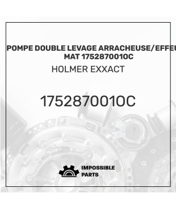 POMPE DOUBLE LEVAGE ARRACHEUSE/EFFEUIL., MAT 175287001OC pas cher